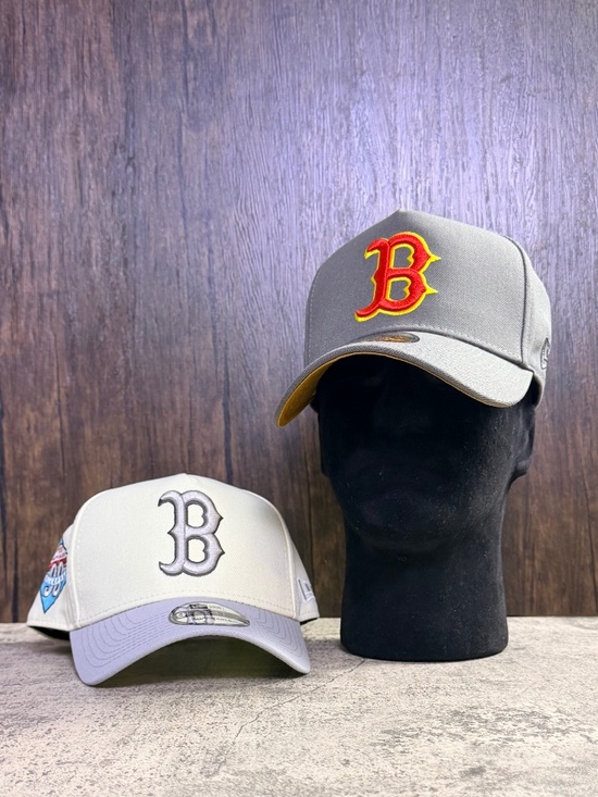 New Era Other - NWT New Era Boston Red Sox 9FORTY A-Frame Snapback Hat Bundle OSFA